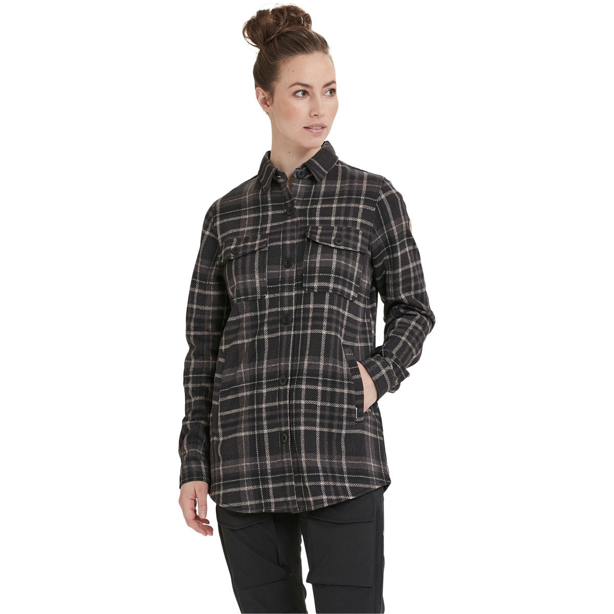 Whistler Milly Checked Skjorte Dame