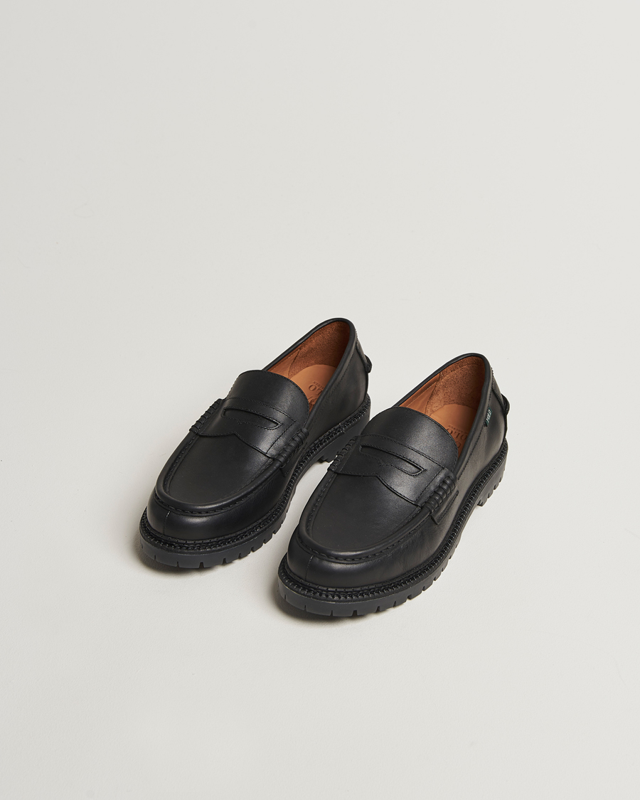 Polo Ralph Lauren Jett Penny Loafers Black Calf