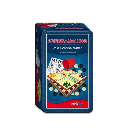 Noris Spielesammlung 99 Möglichkeiten Tinbox