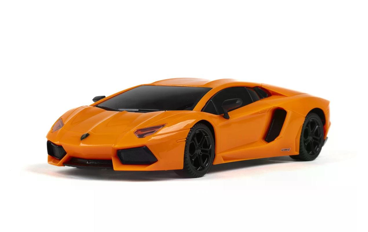 Auto Lamborghini Aventador LP 700-4 mit Licht, Orange, 1:24Ferngesteuerter Sportwagen mit Licht für Kinder ab 6 Jahren