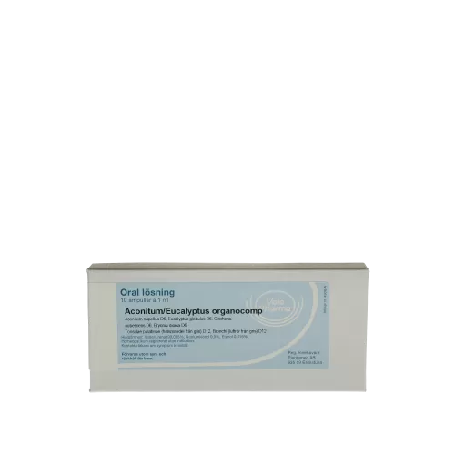 Allergica Aconitum/Eucalyptus organocomp - 10 x 1 ml