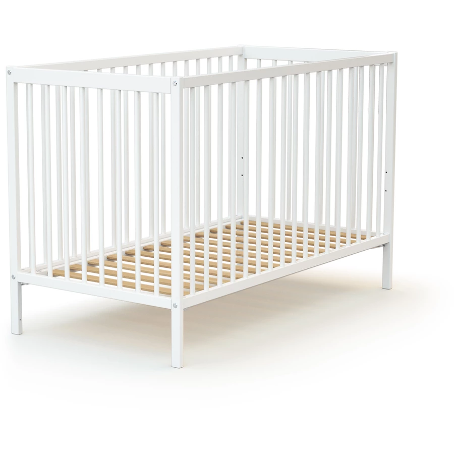 AT4 Babybett ESSENTIAL weiß 60 x 120 cm