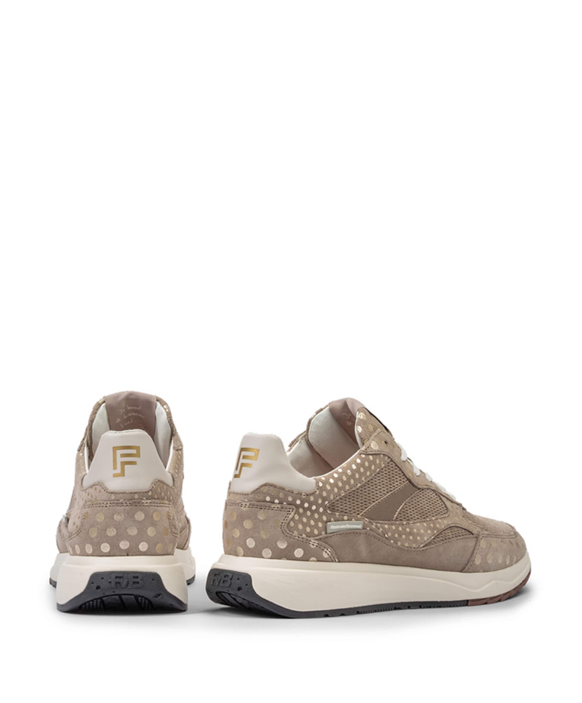 Floris van Bommel dames sneakers beige