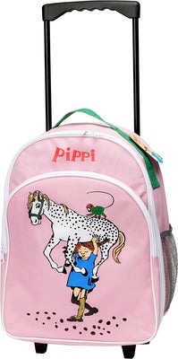 Pippi Langstrømpe Rullekoffert, Rosa