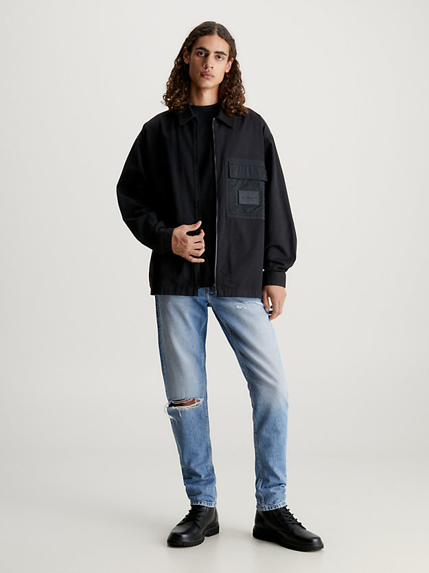 Calças jeans autênticas de pai