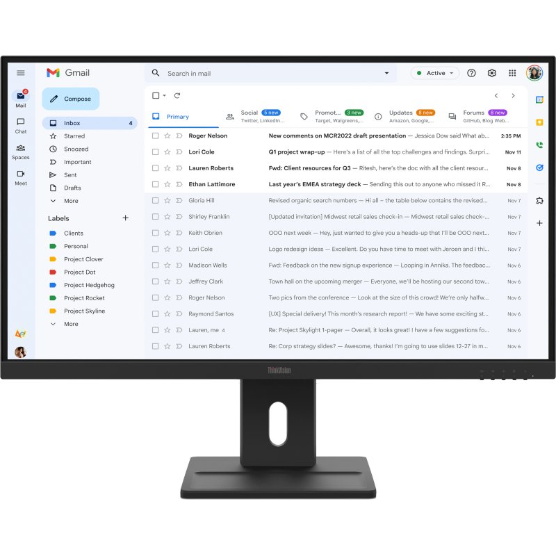 Lenovo ThinkVision E27-40 Moniteur