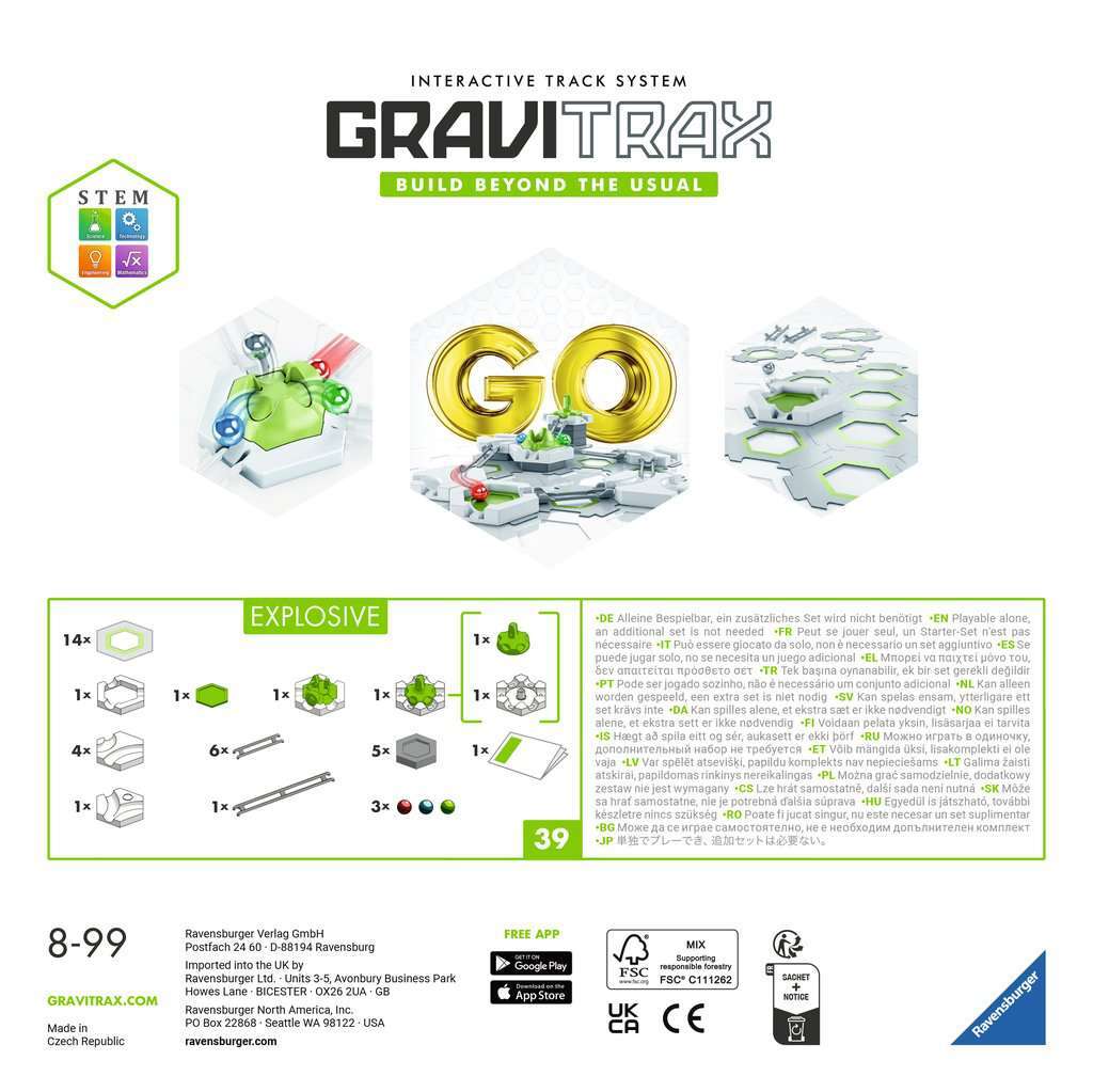 Ravensburger Spiel GraviTrax GO Explosive