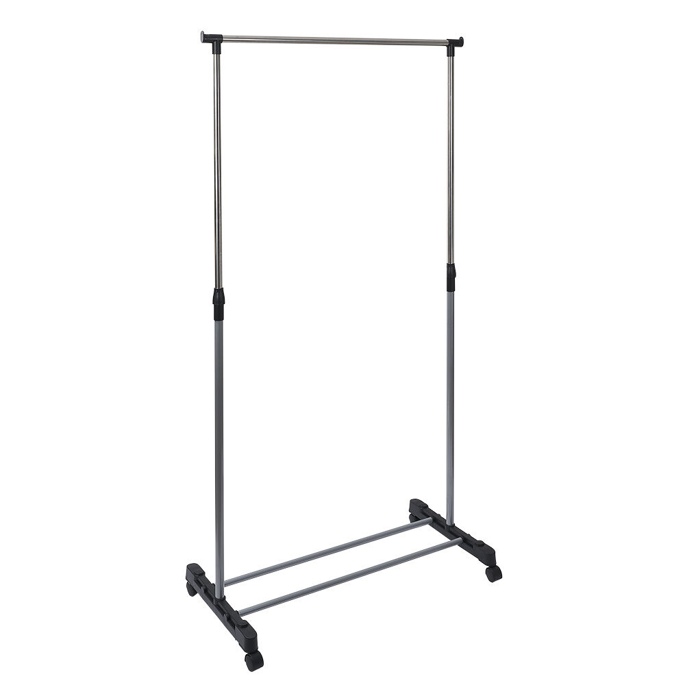 Portant simple en métal L80xl42xH97/160 cm
