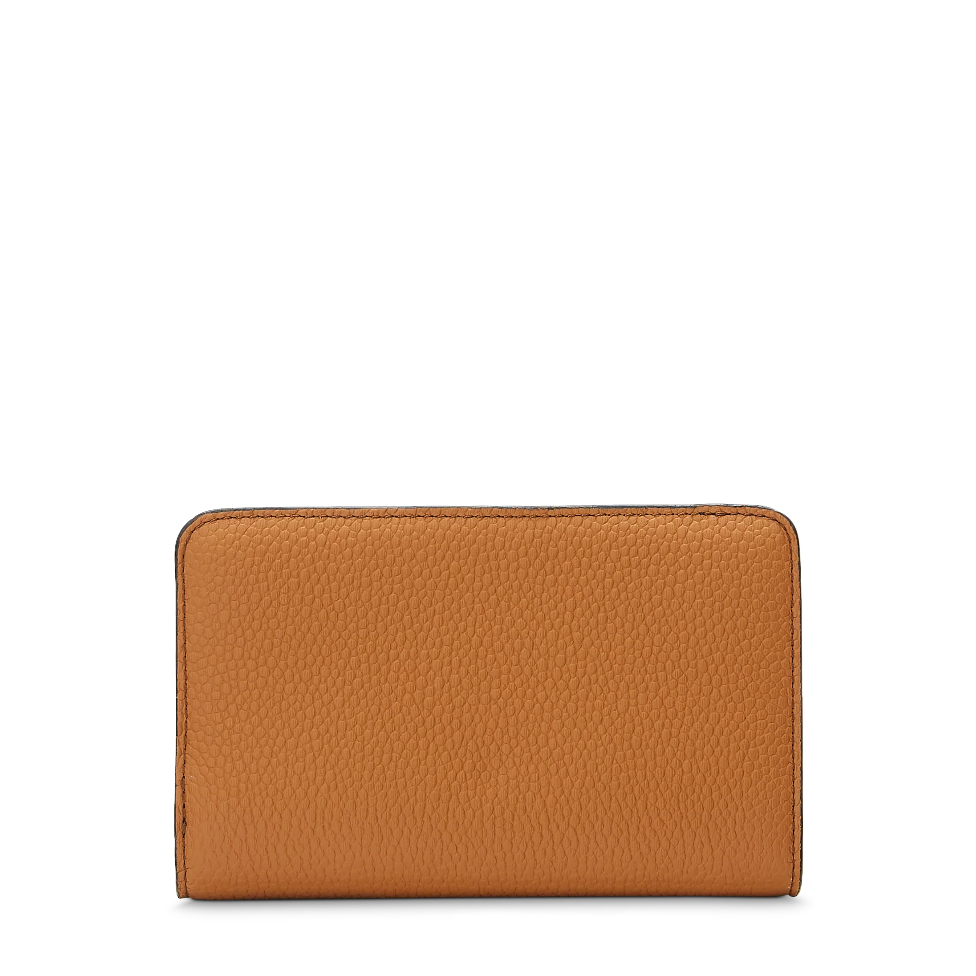 Portefeuille rectangulaire compact zippé Ninon de Lancel-Camel