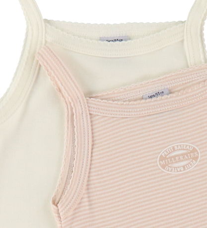 Petit Bateau Undertr?je - 2-pak - Hvid/Rosa