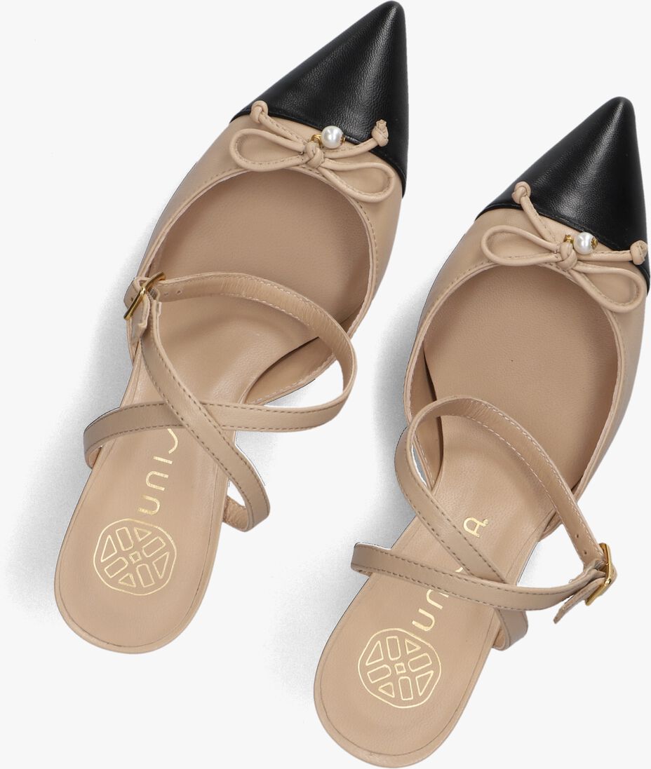 beige unisa sandalen met hak larua