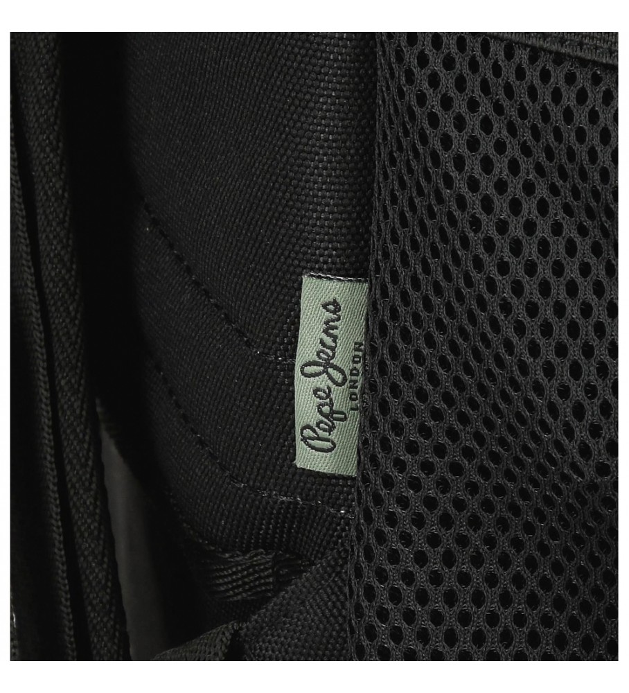 Estojo para lápis Pepe Jeans Davis preto - 22x10x9cm -