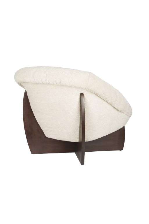 Dutchbone Emilius fauteuil beige