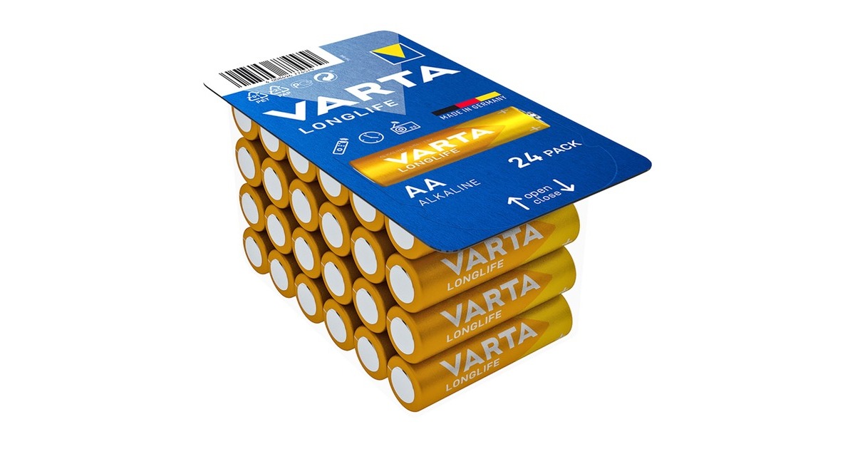VARTALonglife AA, 24 stuks batterij