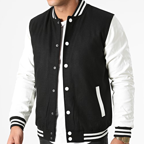 Veste TB201 Noir Blanc