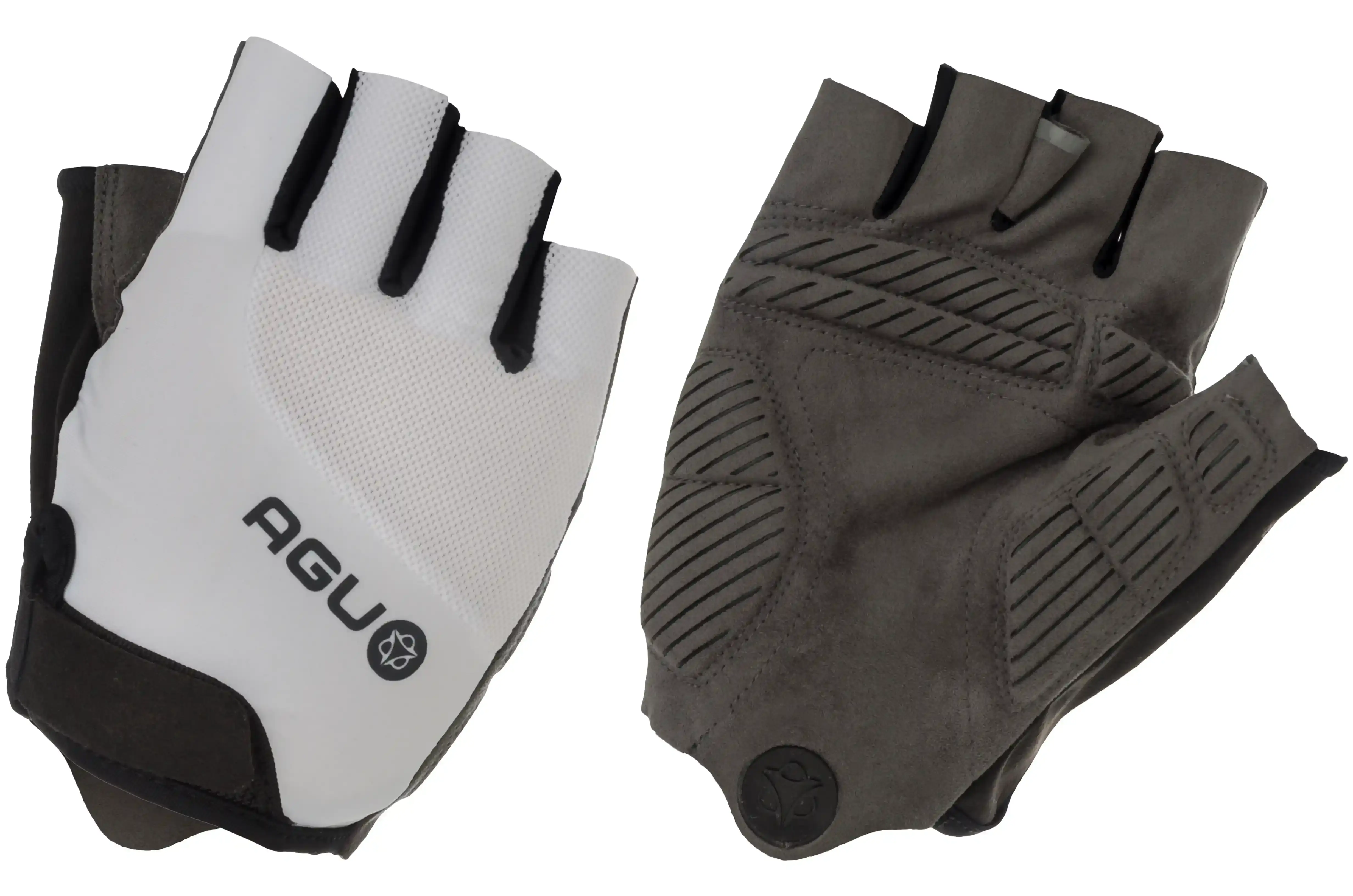 AGU Super Gel Zomer Fietshandschoenen Wit