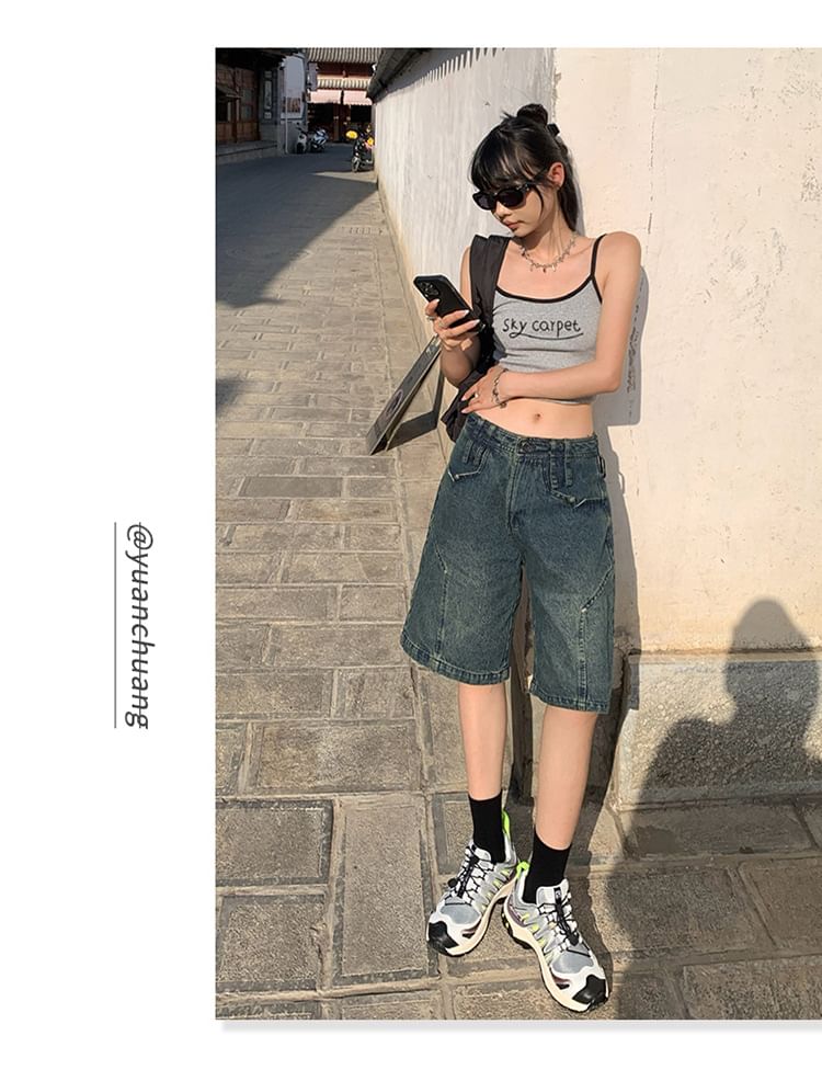 Denimot - Denim Jorts met lage taille