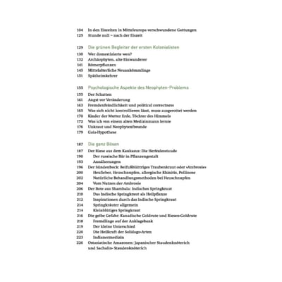 Wesen und Geheimnisse der Neophyten
