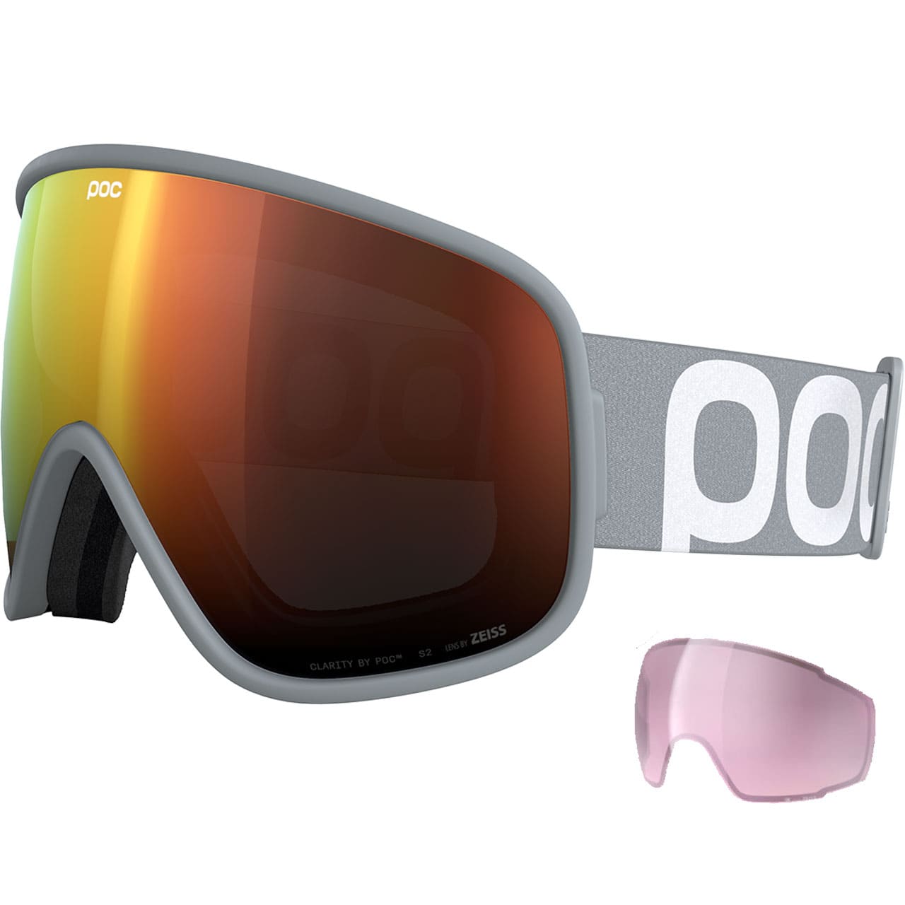 POC Vitrea granite grey/partly sunny orange   Ersatzscheibe | POC Skibrillen | POC | P | MARKEN | XSPO