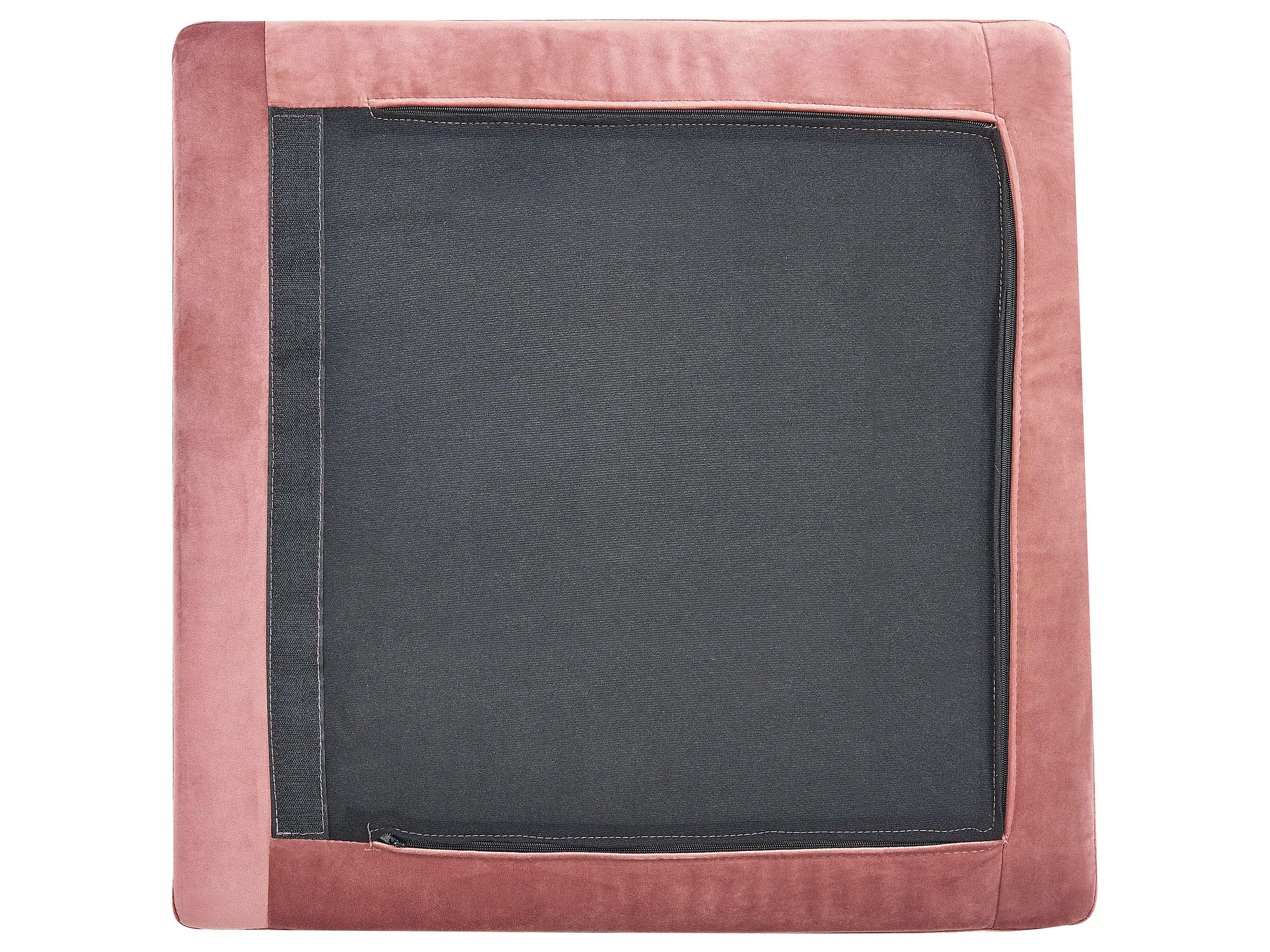 Hoekmodule EVJA Fluweel Roze