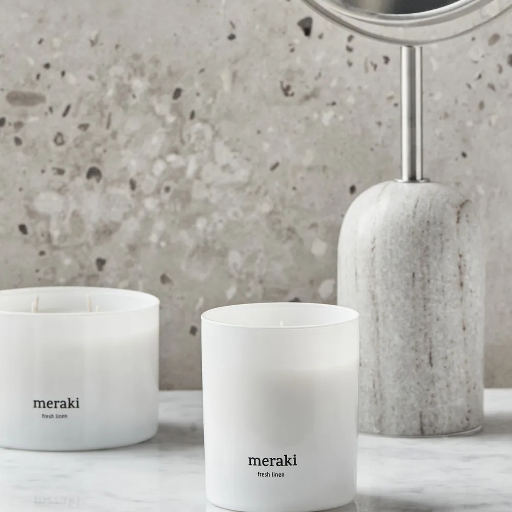 Meraki Duftlys Fresh Linen - 200 g.