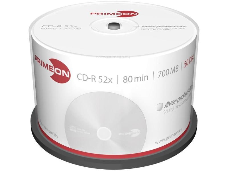 Primeon CD-R 0.7 GB, Spindel (50 Stück) CD-R-Spindel, 50 Stück