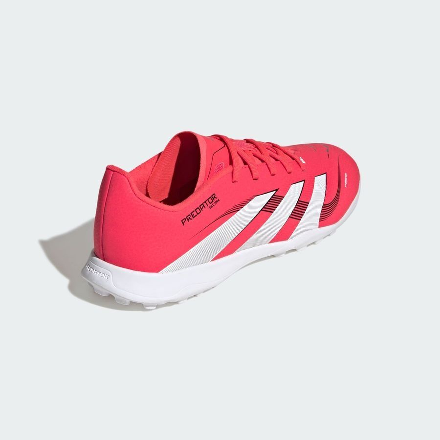 adidas Predator League TF Pure Victory - Lucid Red/Blanc/Noir Enfant
