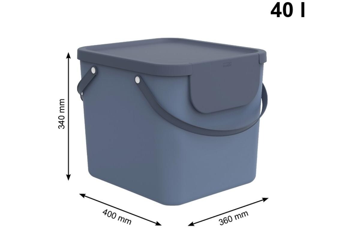 Wäschesammler Albula 40 l, Horizon BlauWäschesortiersystem