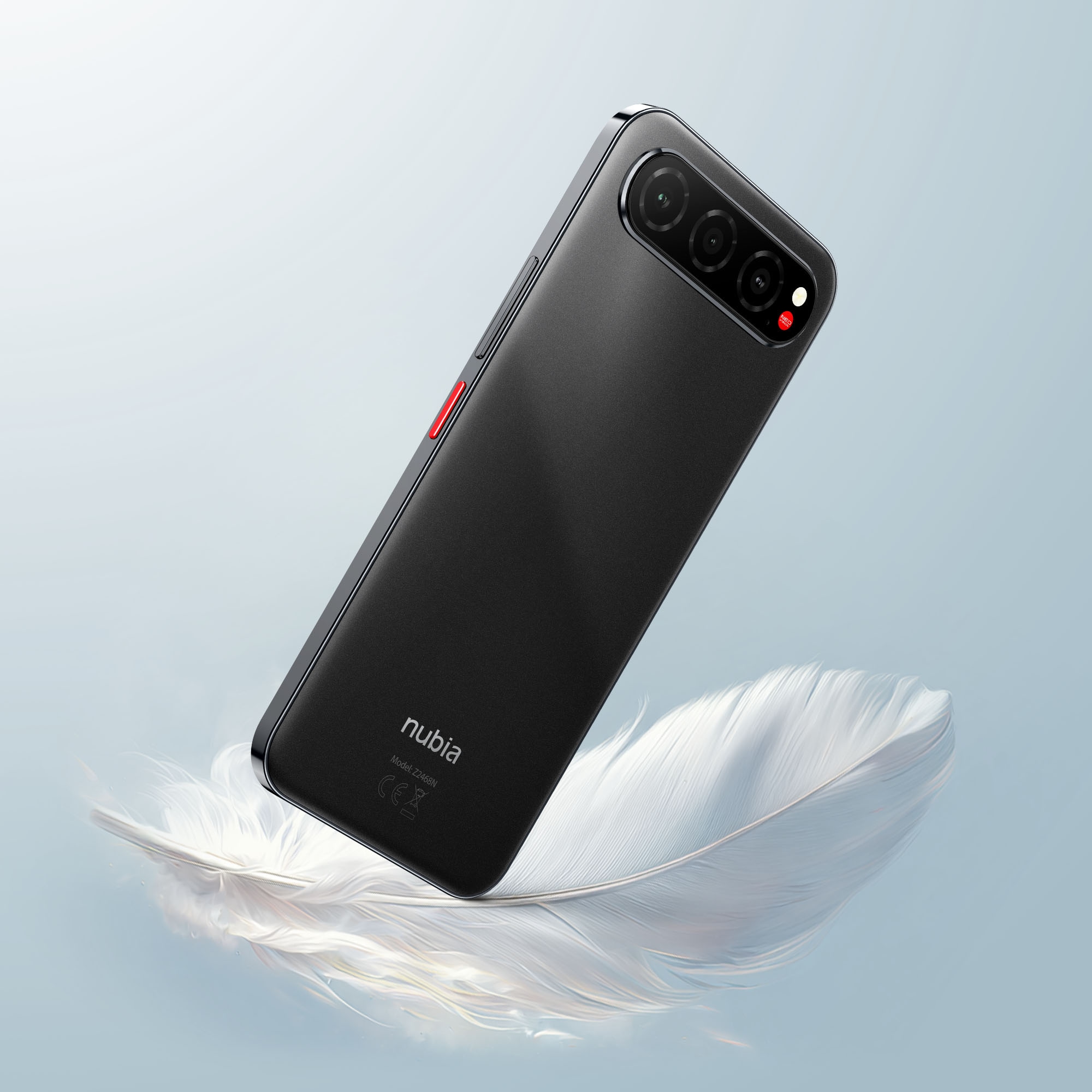 Nubia Smartphone »Air 256GB« Titanium Black