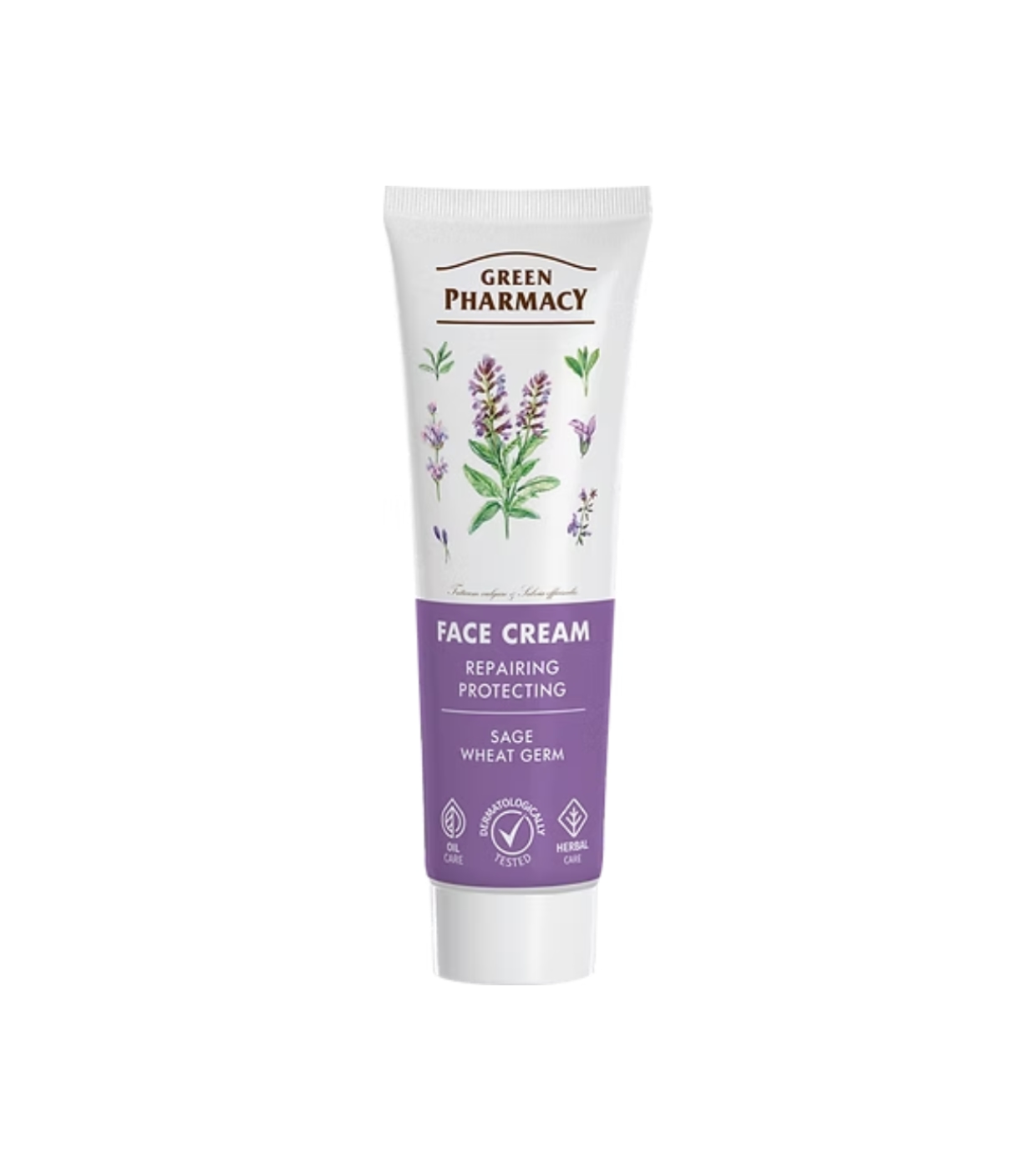 Green Pharmacy - Creme Facial Reparador e Protetor de Sálvia