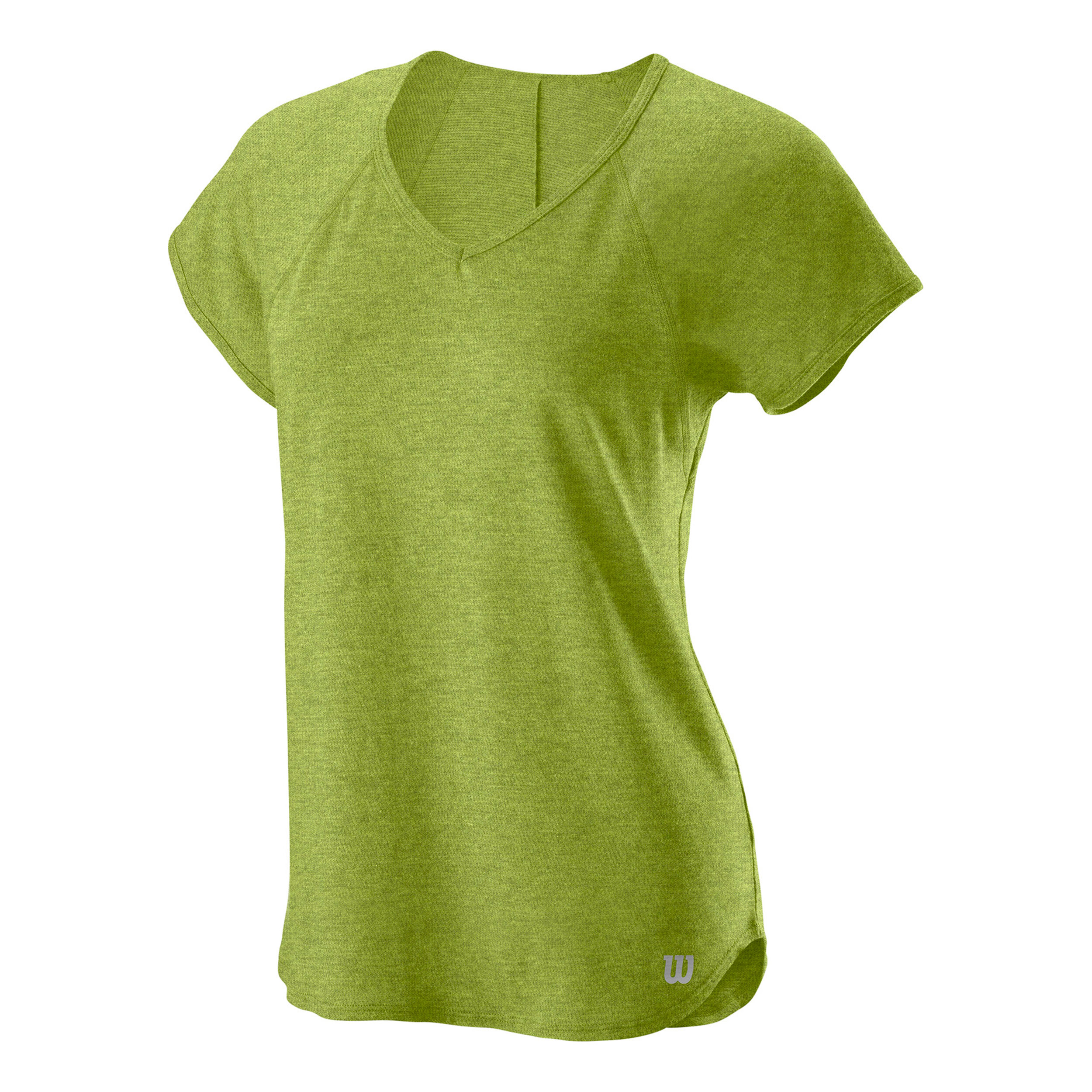 Wilson Training V-Neck T-shirt Femmes - Jaune Citron