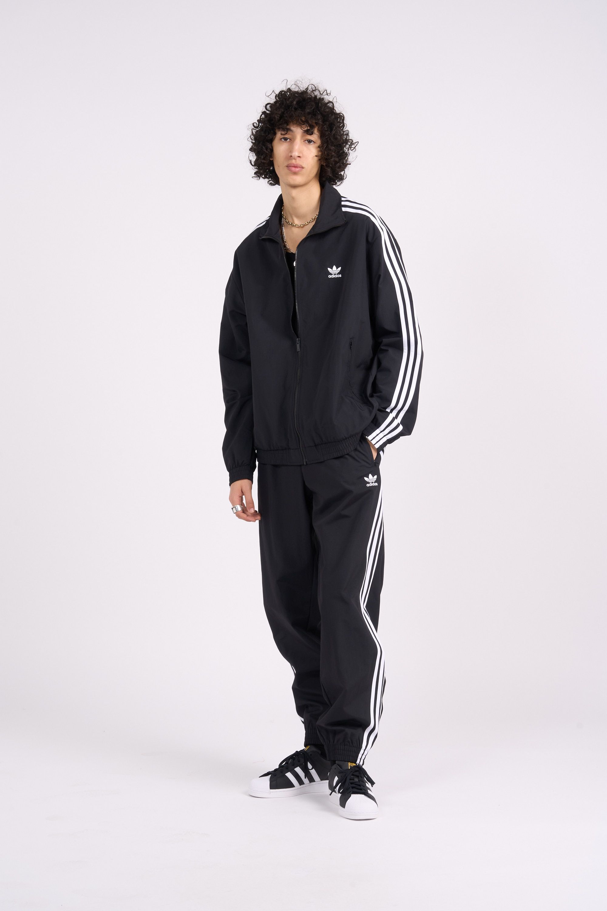 ADIDAS Veste WOVEN FBIRD TT Noir