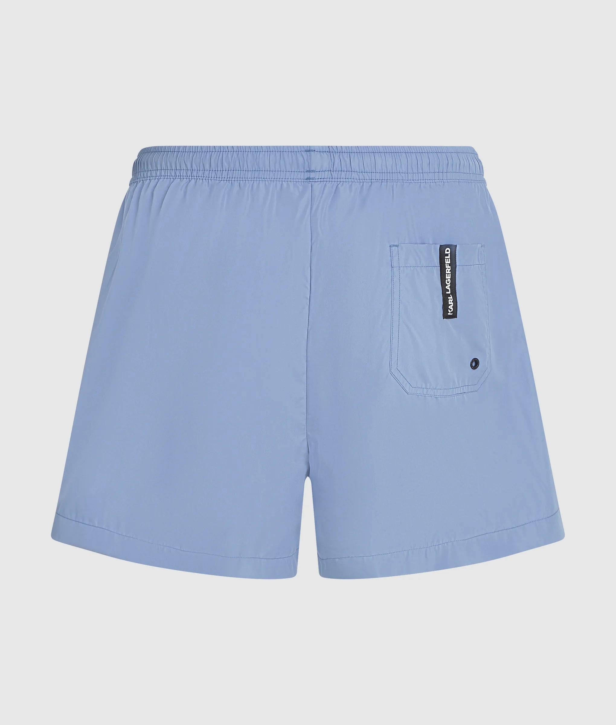 Korte boardshort met logo