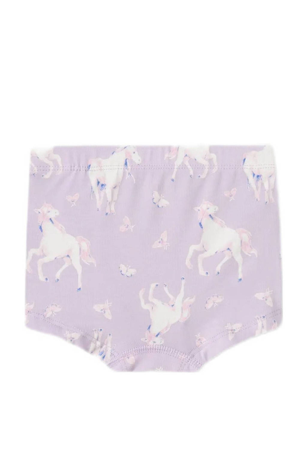 hipster NMFTIGHTS- set van 3 lila/roze