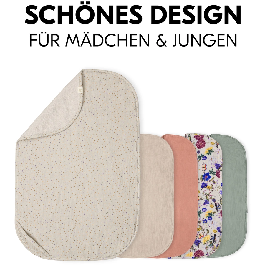 hauck Topper für Wickelauflage Beige Dots