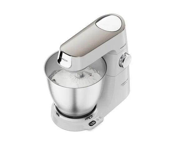 Kenwood Titanium Chef Baker XL KVL65.001WH - Køkkenmaskine - 1200 W - hvid/champagnecreme