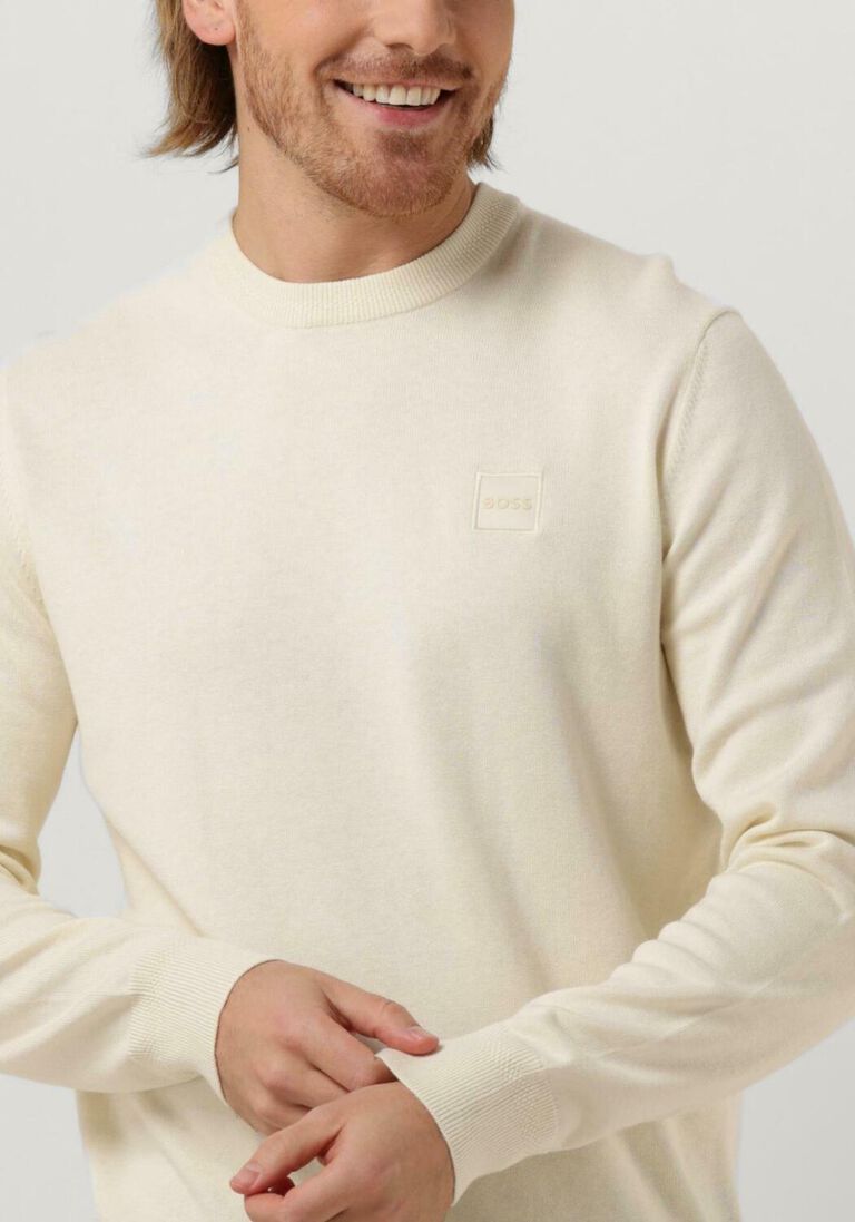 BOSS beige boss trui kanovano