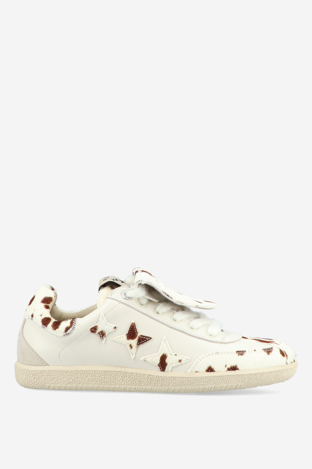 Plus duke leather cow sneakers