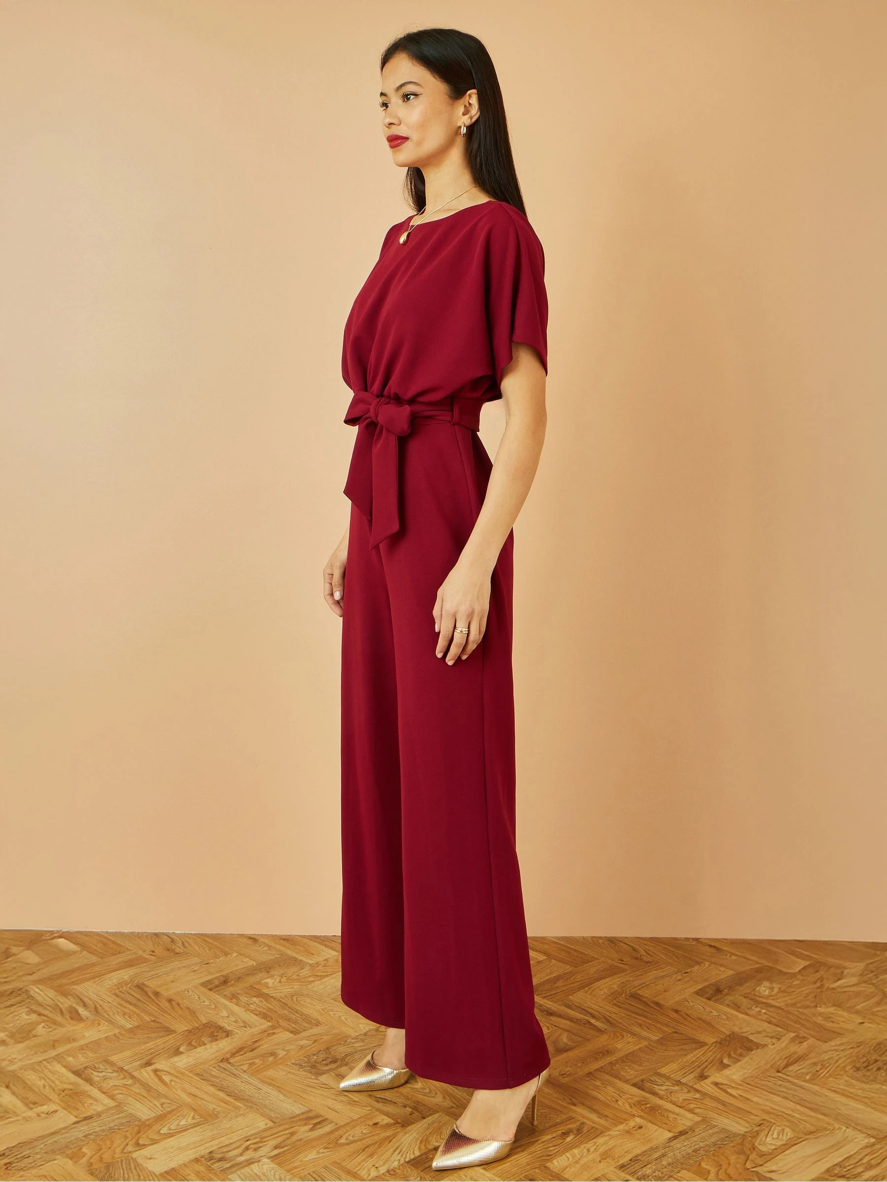Yumi Batwing Stretch Jumpsuit