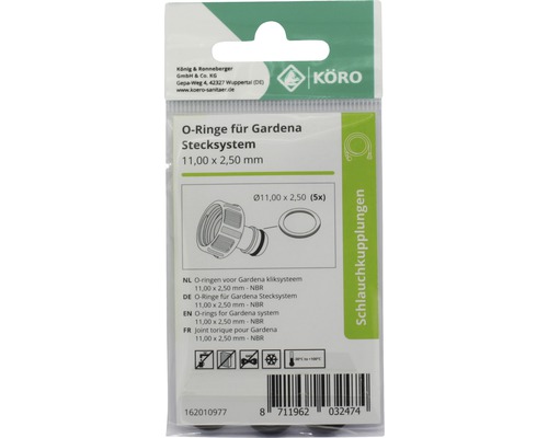 O-ring 11 x 2,50 mm NBR 70 Sh.A