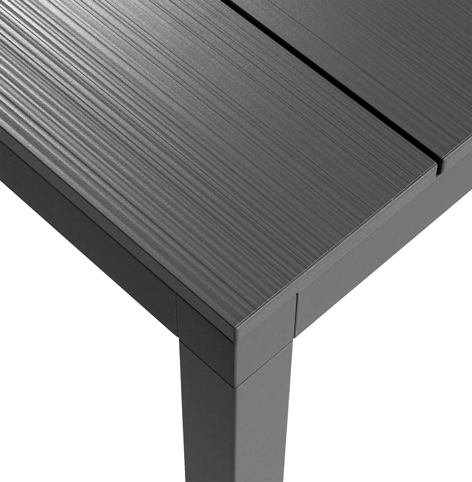 NARDI Dining Gartentisch RIO 140-210 x 85 cm anthrazit