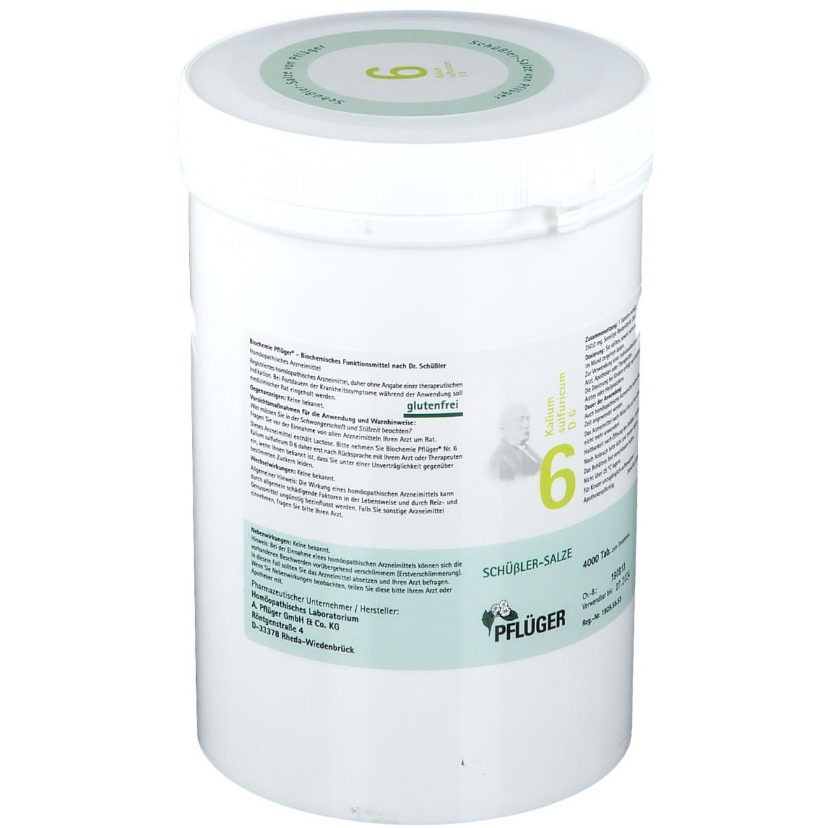 Biochemie Pflüger® Nr. 6 Kalium sulfuricum D6 Tabletten
