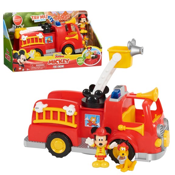 Mickey - Camion de Pompier avec fonctions sonores et lumineuses
