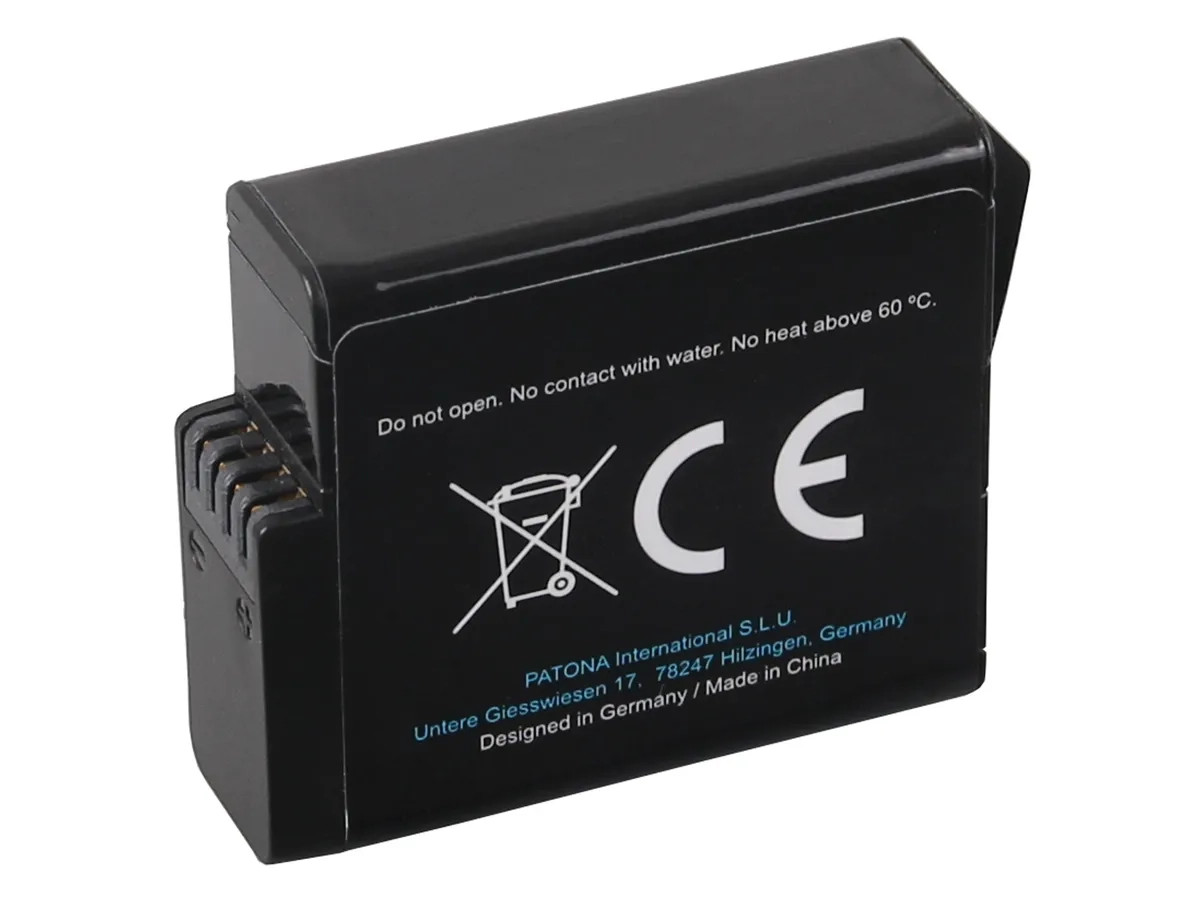 Platinum GoPro Hero 8/76/5 Ersatz Akku Batterie 1250mAh (1332)