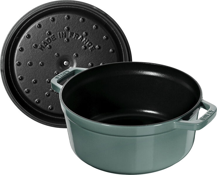 Staub Cocotte 24 cm Eukalyptus Støbejern Eukalyptus