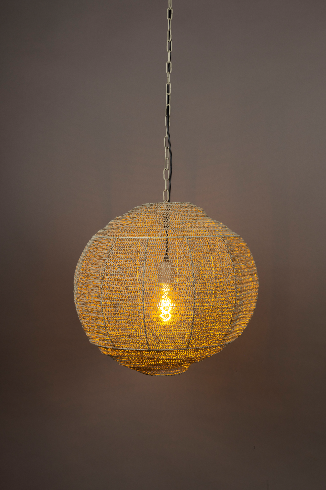 Dutchbone hanglamp Meezan Grijs M