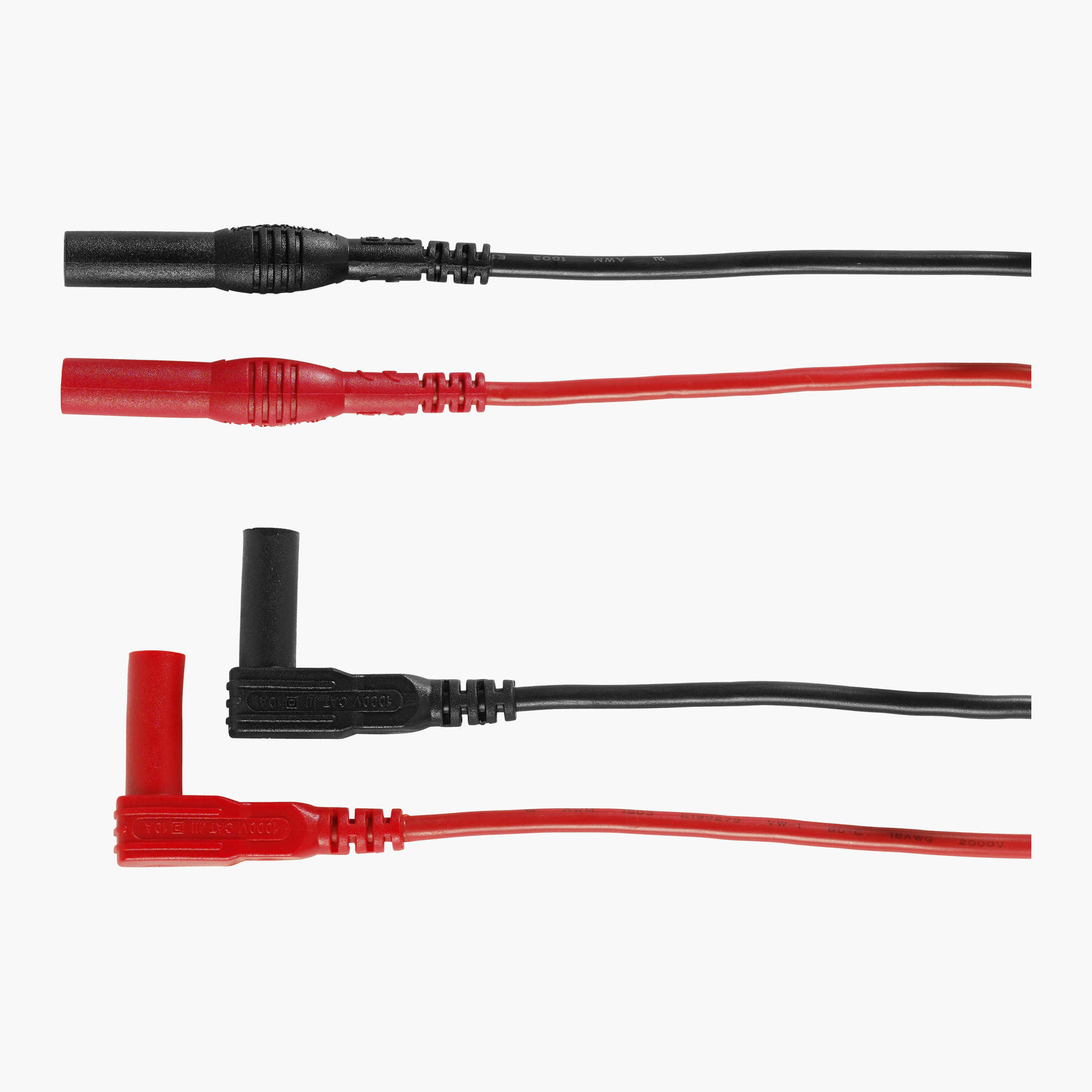 TESTKABEL MED BANANKONTAKTER,
