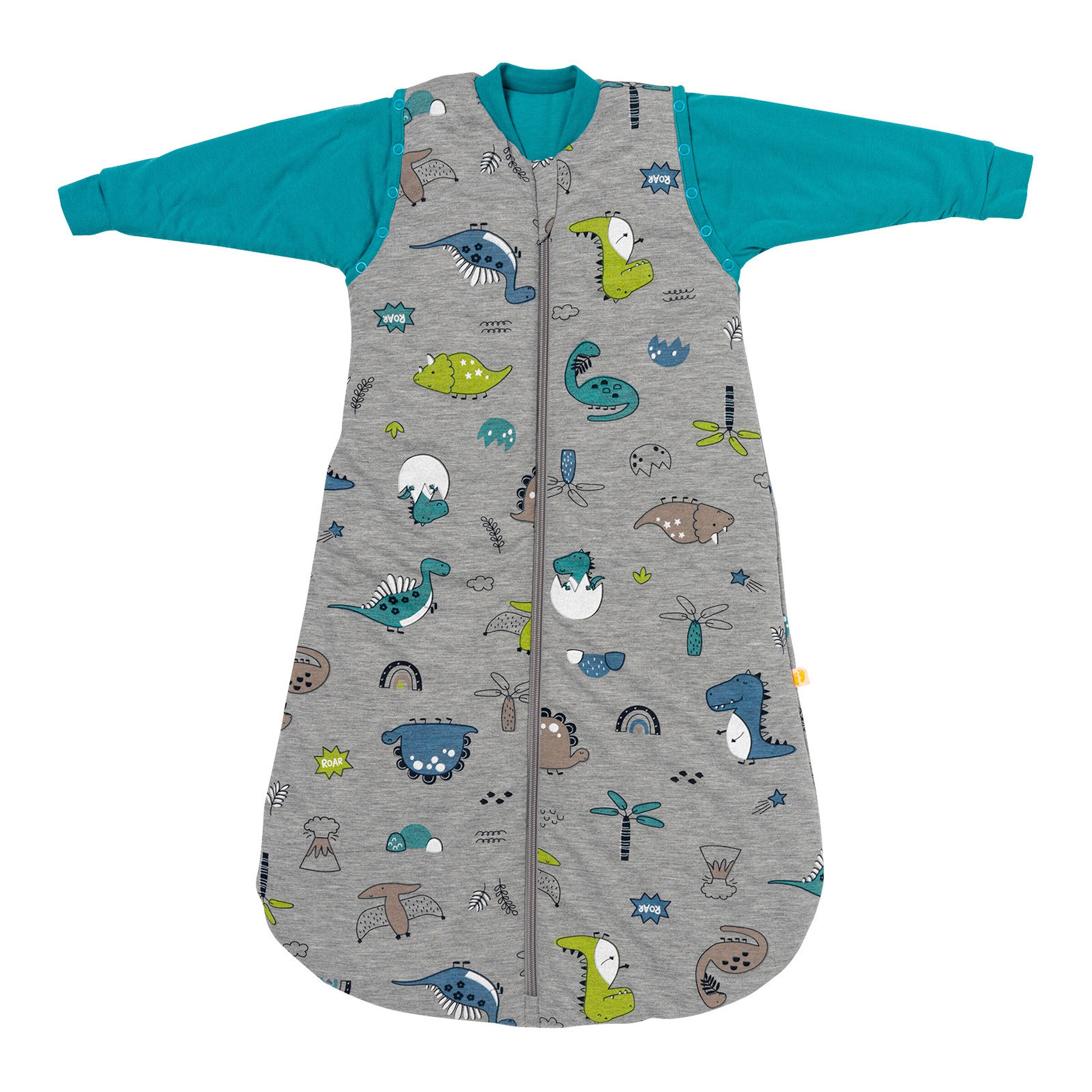 schlummersack Schlafsack ohne Füßen 2.5 Tog Dinosaurier
