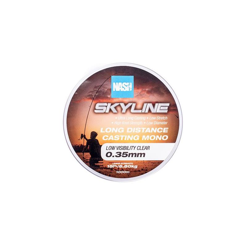 Nylon Nash Highline Mono Clear - 1000M