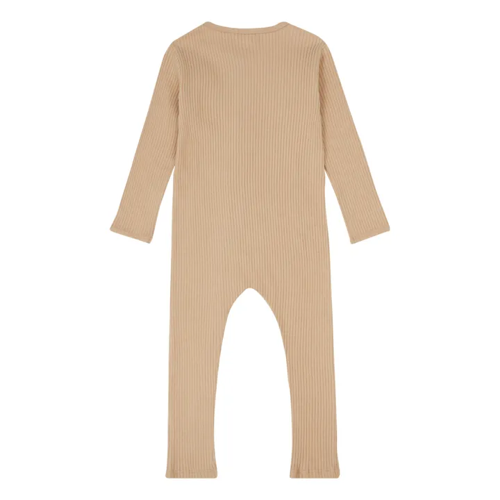 The Simple Folk Pyjama sans pieds Côtelé Coton Bio | Camel
